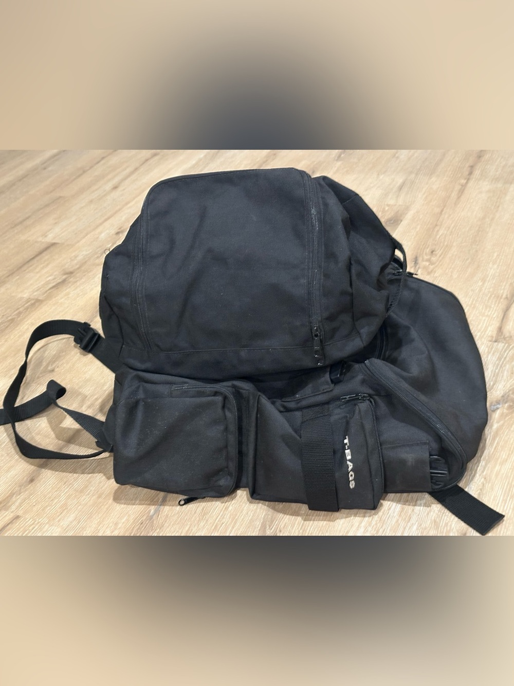 T-Bags 2-piece Modular Motorcycle Luggage System